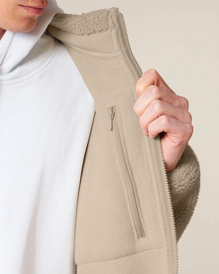 THE DOGFATHER | DOG'S BEST FRIEND fleece sherpa jacket