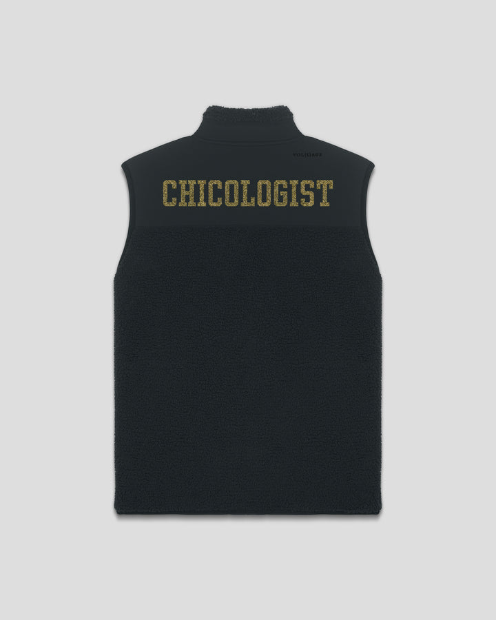 CHICOLOGIST | GET CHIC DONE fleece sherpa vest