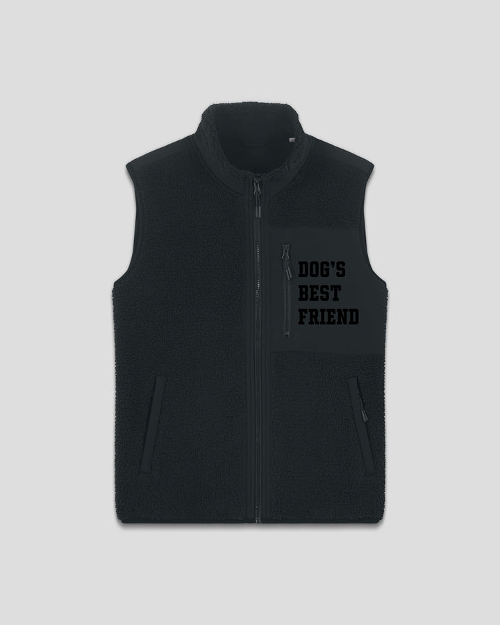 THE DOGFATHER | DOG'S BEST FRIEND fleece sherpa vest