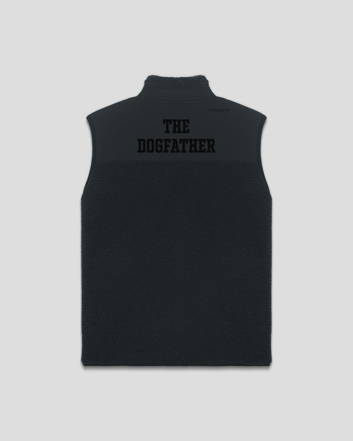 THE DOGFATHER | DOG'S BEST FRIEND fleece sherpa vest