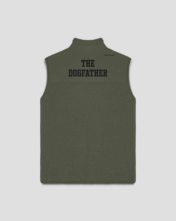 THE DOGFATHER | DOG'S BEST FRIEND fleece sherpa vest