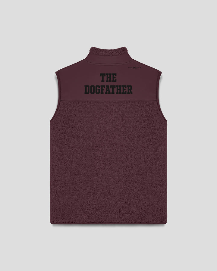 THE DOGFATHER | DOG'S BEST FRIEND fleece sherpa vest