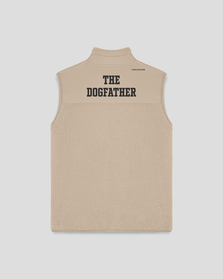 THE DOGFATHER | DOG'S BEST FRIEND fleece sherpa vest