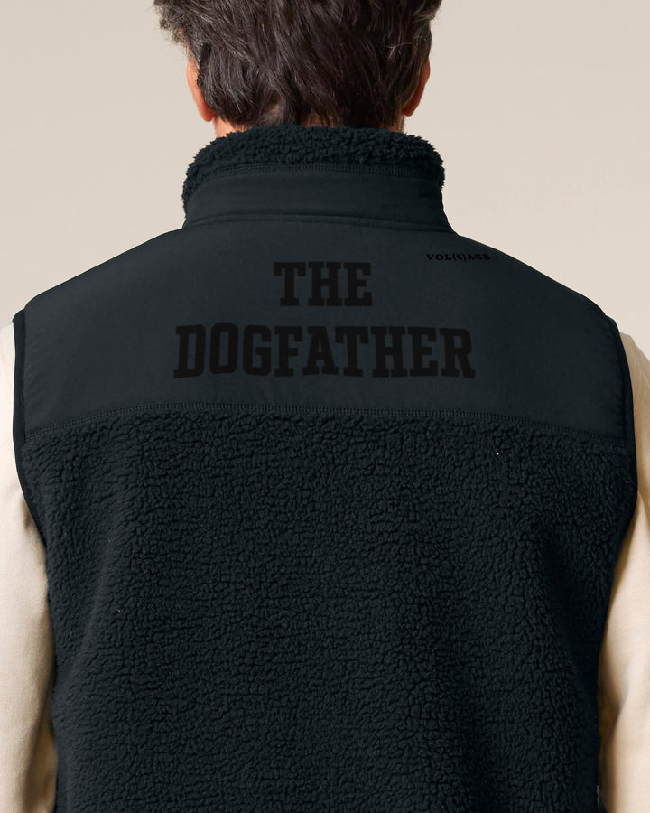THE DOGFATHER | DOG'S BEST FRIEND fleece sherpa vest