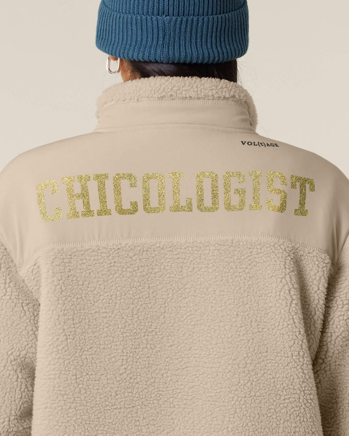 CHICOLOGIST | GET CHIC DONE fleece sherpa jacket