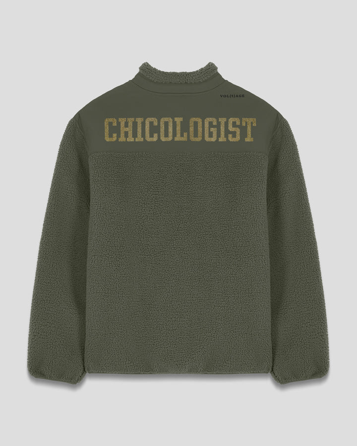 CHICOLOGIST | GET CHIC DONE fleece sherpa jacket