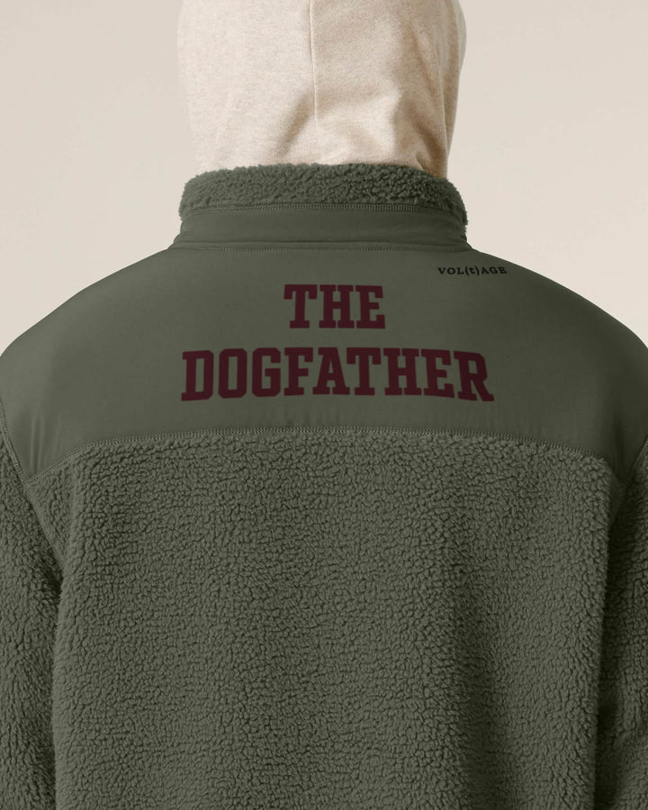 THE DOGFATHER | DOG'S BEST FRIEND fleece sherpa jacket