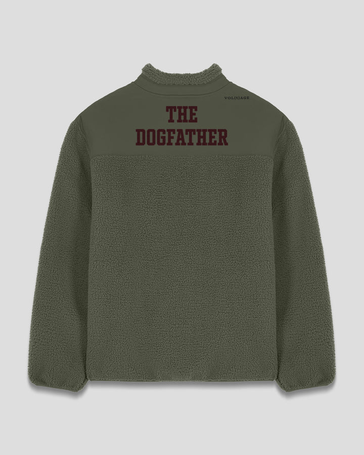 THE DOGFATHER | DOG'S BEST FRIEND fleece sherpa jacket