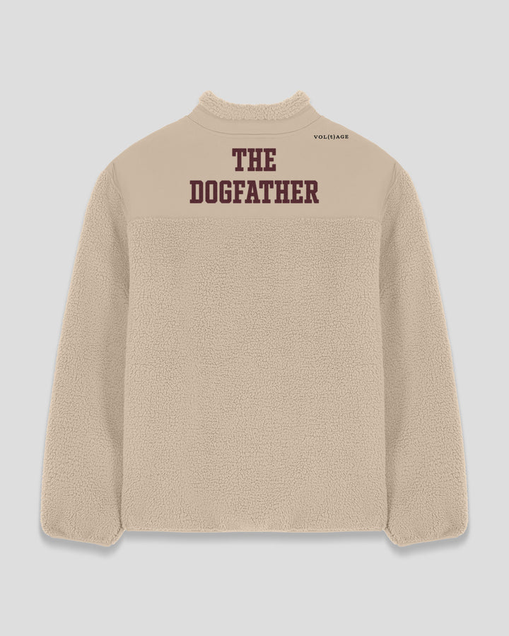 THE DOGFATHER | DOG'S BEST FRIEND fleece sherpa jacket