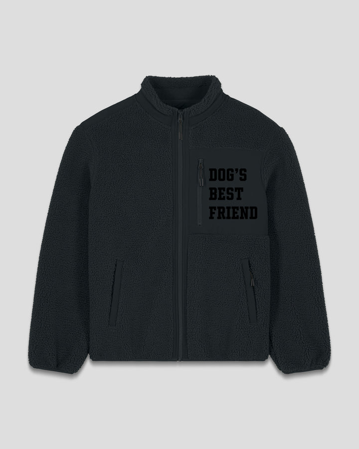 THE DOGFATHER | DOG'S BEST FRIEND fleece sherpa jacket