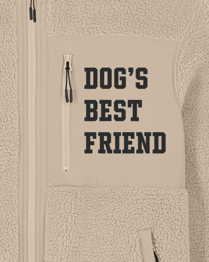 THE DOGFATHER | DOG'S BEST FRIEND fleece sherpa jacket