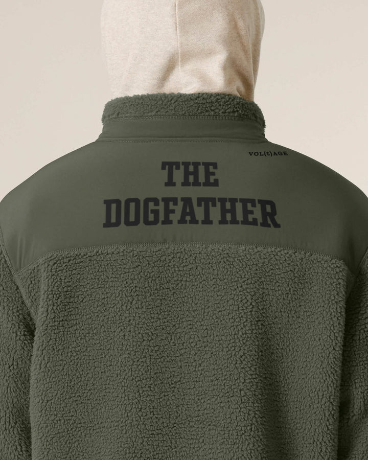 THE DOGFATHER | DOG'S BEST FRIEND fleece sherpa jacket