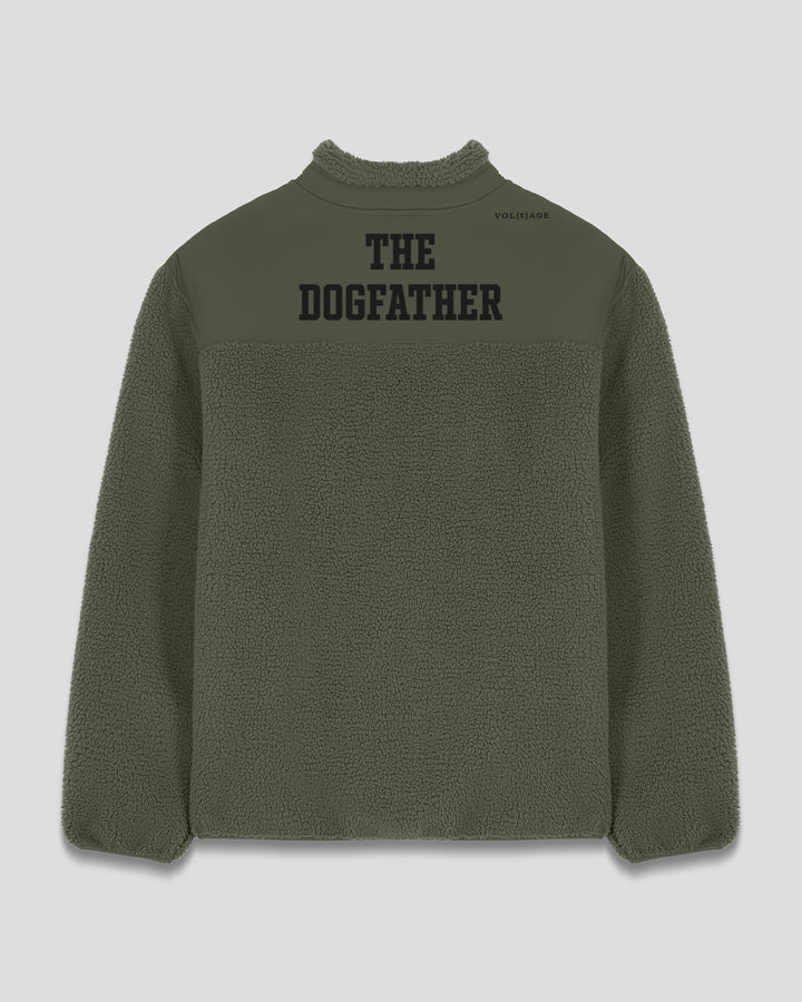 THE DOGFATHER | DOG'S BEST FRIEND fleece sherpa jacket