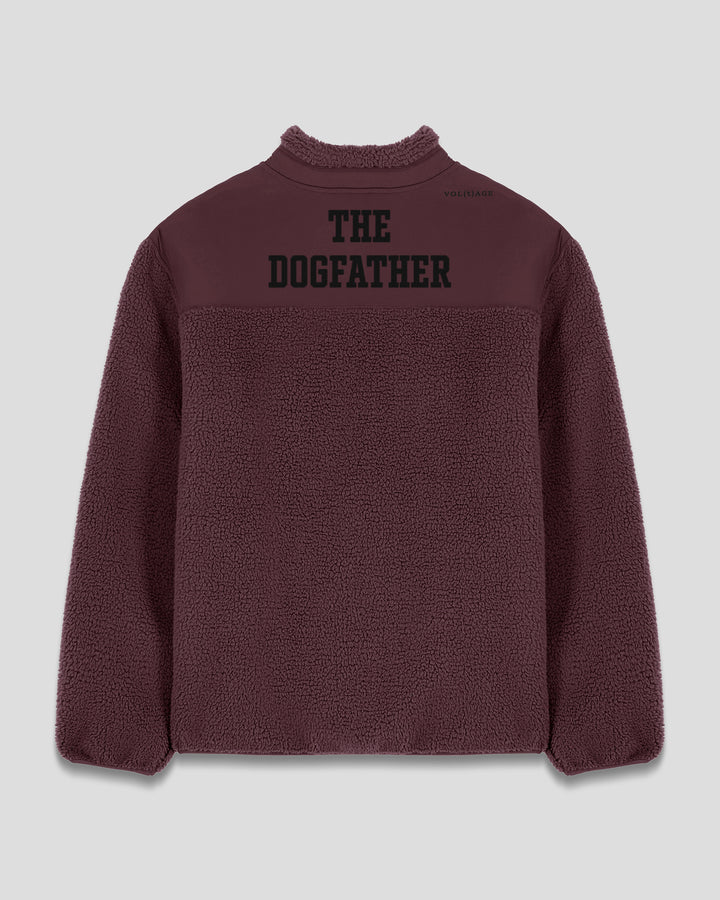 THE DOGFATHER | DOG'S BEST FRIEND fleece sherpa jacket