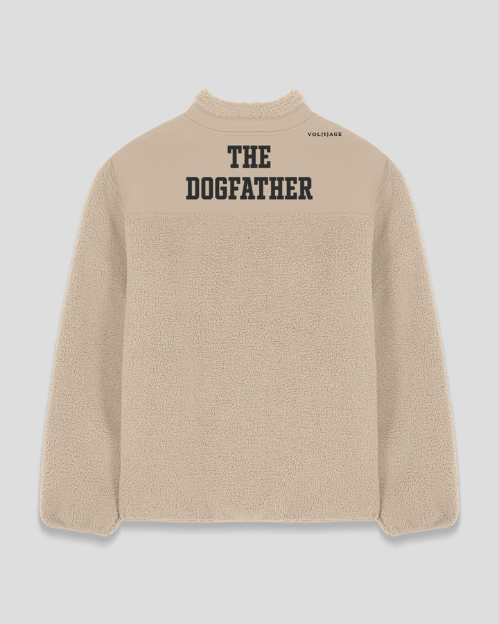 THE DOGFATHER | DOG'S BEST FRIEND fleece sherpa jacket