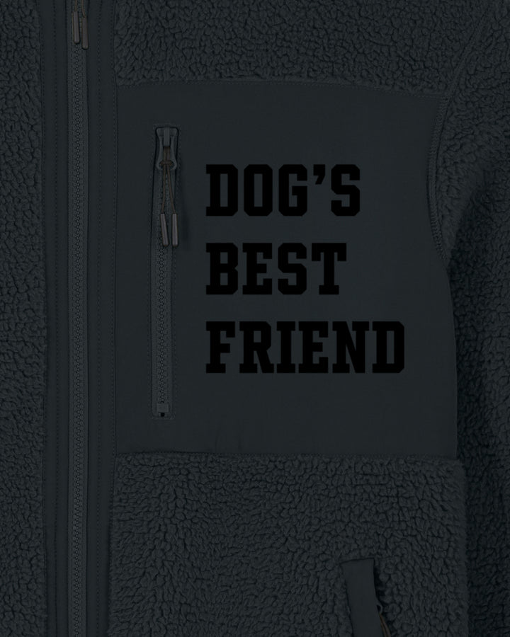 THE DOGFATHER | DOG'S BEST FRIEND fleece sherpa jacket