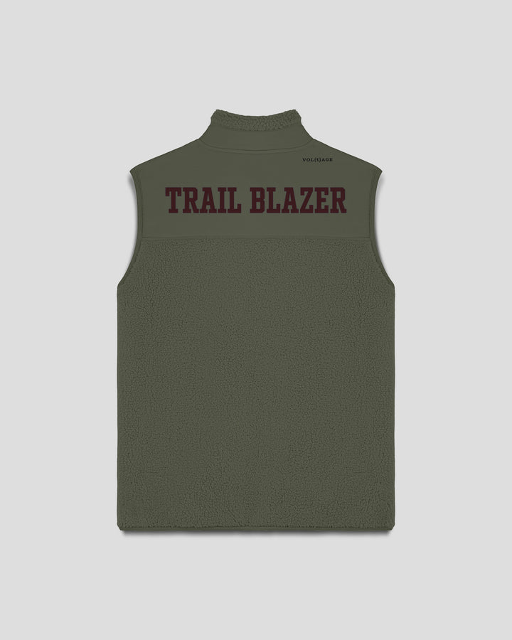TRAILBLAZER | BACK ON TRACK fleece sherpa vest