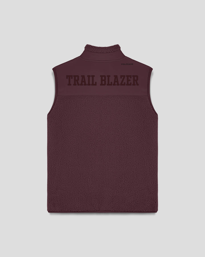 TRAILBLAZER | BACK ON TRACK fleece sherpa vest