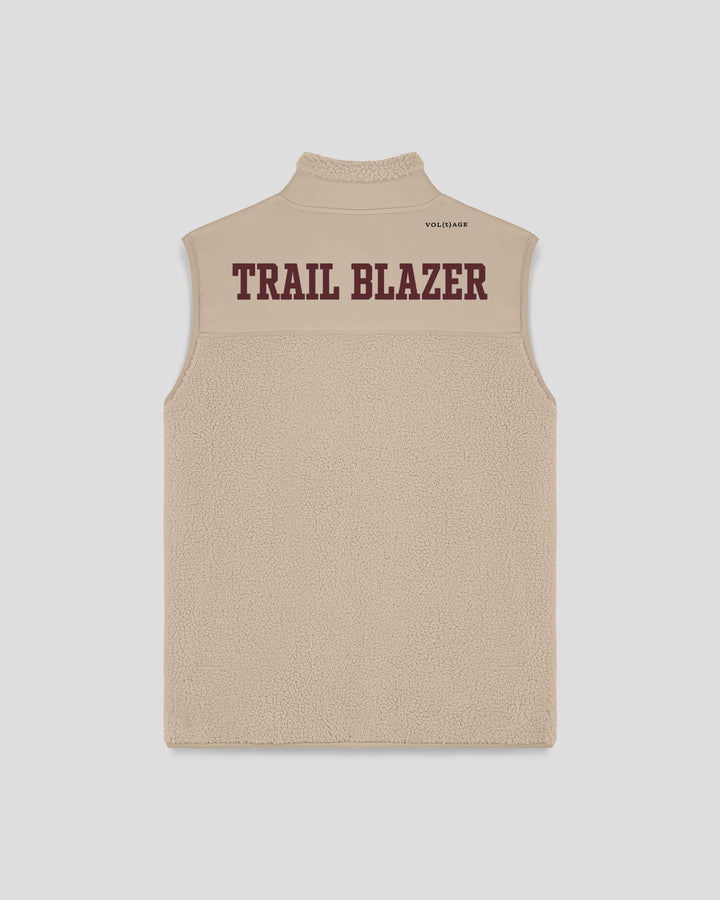 TRAILBLAZER | BACK ON TRACK fleece sherpa vest
