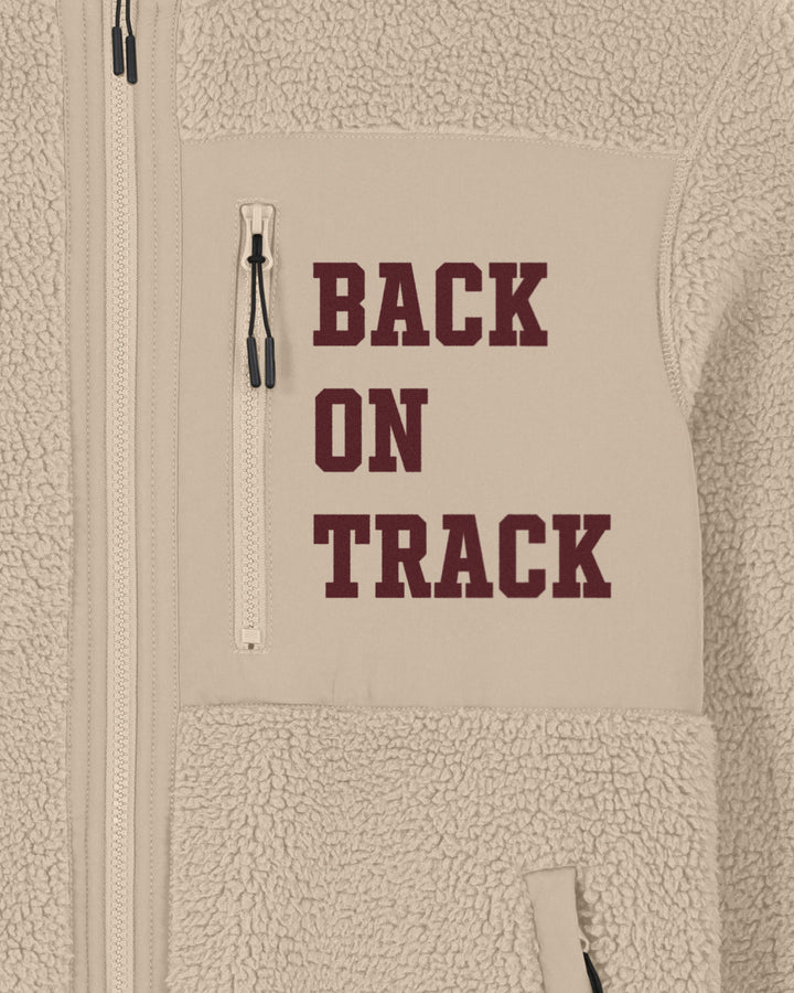 TRAILBLAZER |BACK ON TRACK fleece sherpa jacket