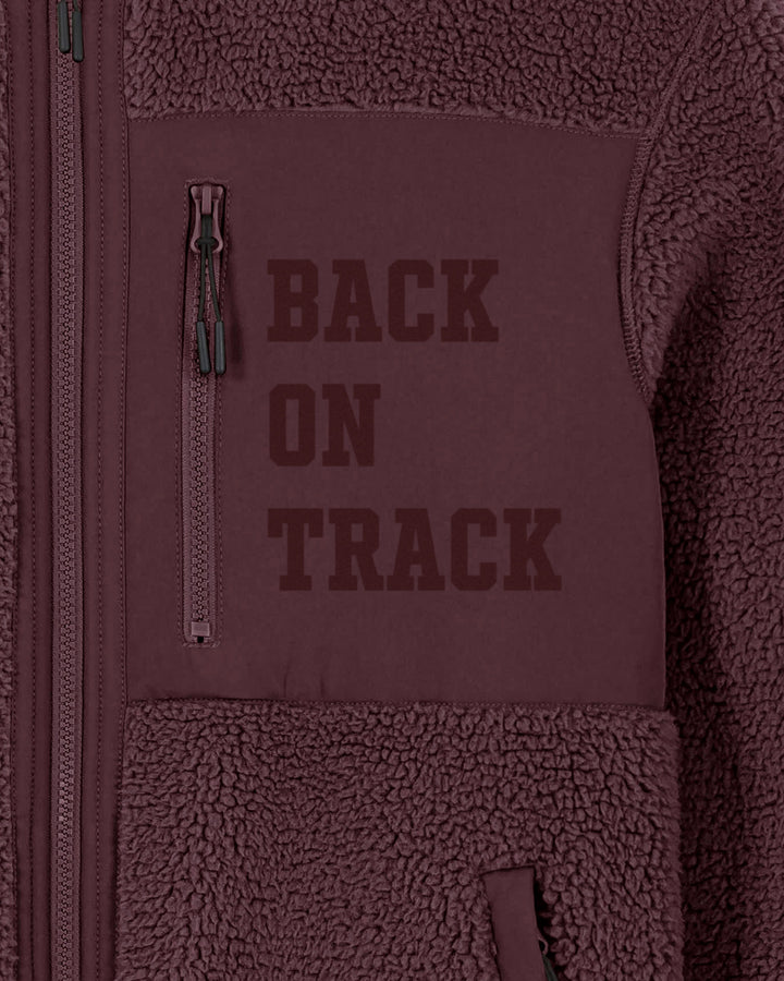 TRAILBLAZER | BACK ON TRACK fleece sherpa vest