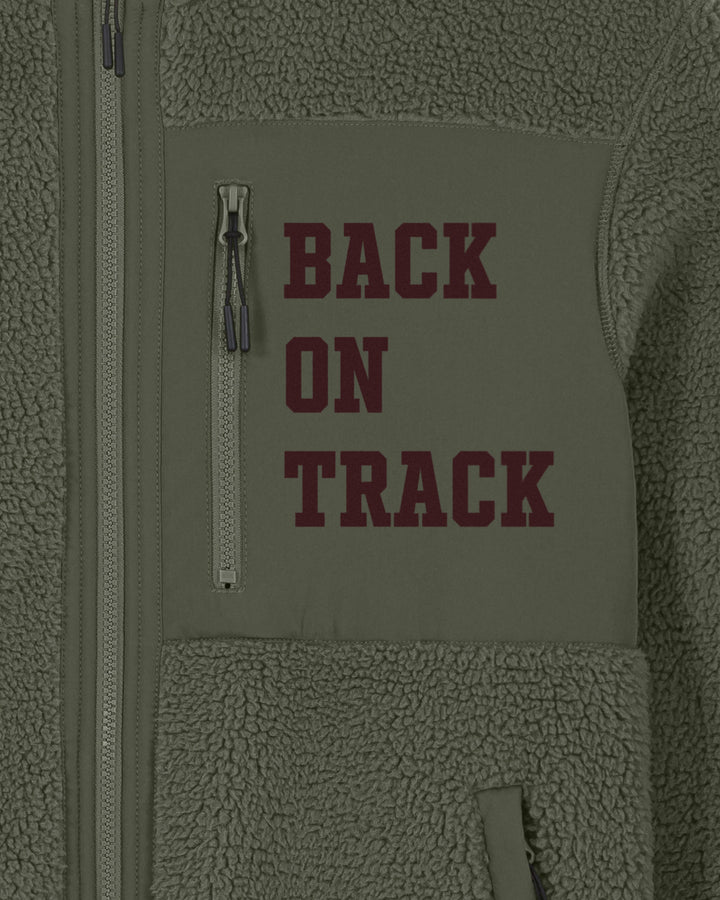 TRAILBLAZER | BACK ON TRACK fleece sherpa vest