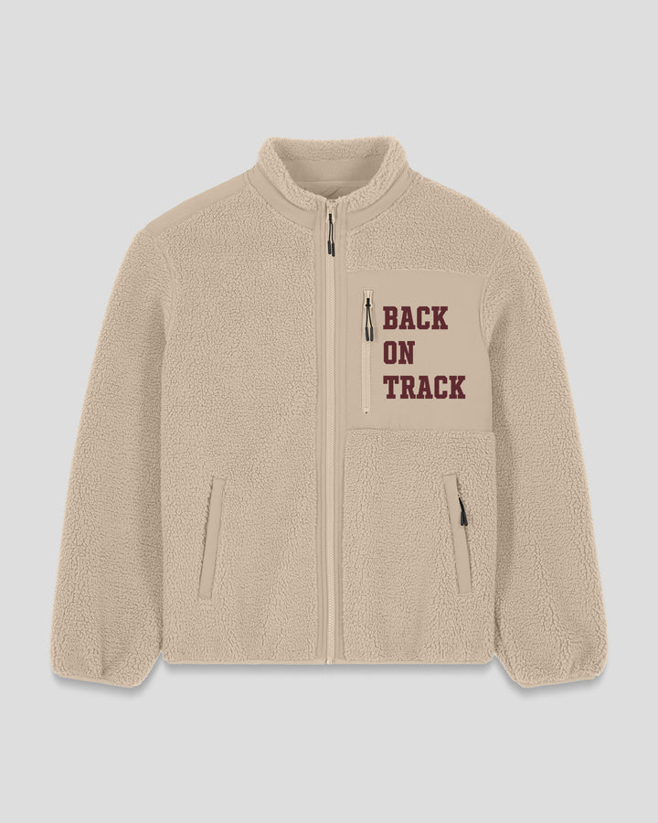 TRAILBLAZER |BACK ON TRACK fleece sherpa jacket