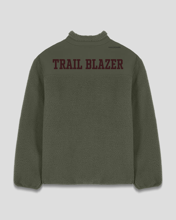 TRAILBLAZER |BACK ON TRACK fleece sherpa jacket