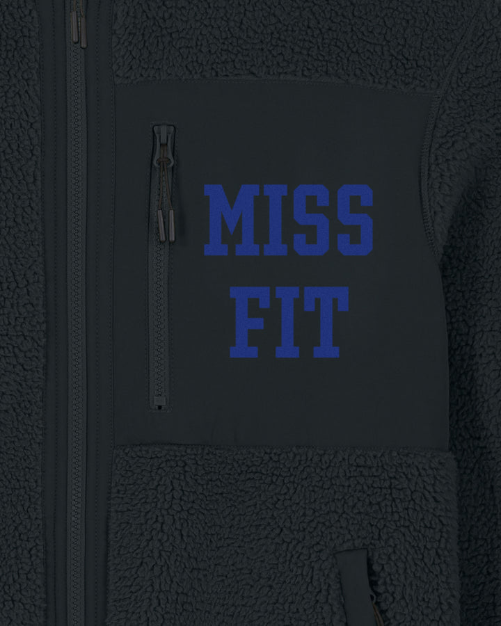 WORK (IT) OUT| MISS FIT fleece sherpa vest