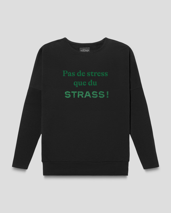 Pas de stress que du STRASS fitted smart-shirt