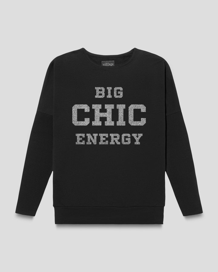 BIG CHIC ENERGY fitted smart-shirt