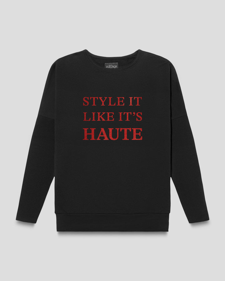 STYLE IT LIKE IT'S HAUTE fitted smart-shirt