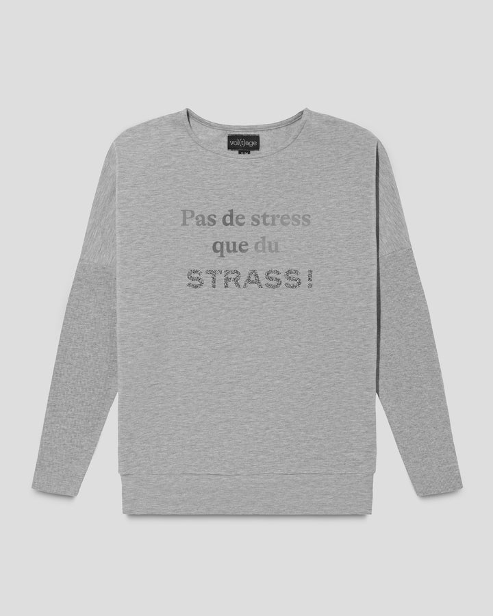 Pas de stress que du STRASS fitted smart-shirt