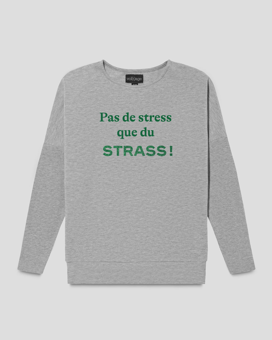 Pas de stress que du STRASS fitted smart-shirt