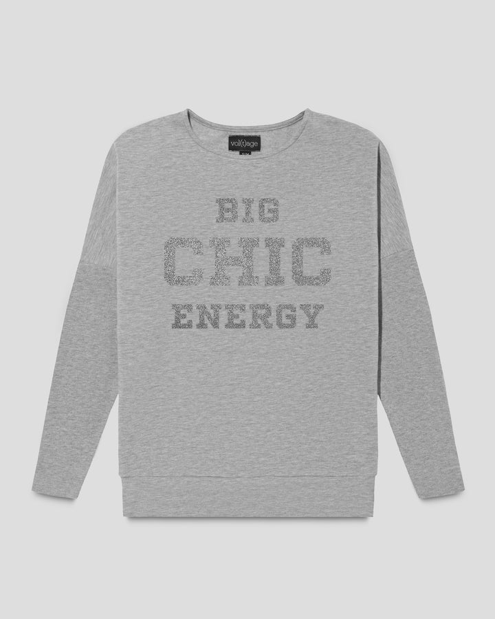 BIG CHIC ENERGY fitted smart-shirt