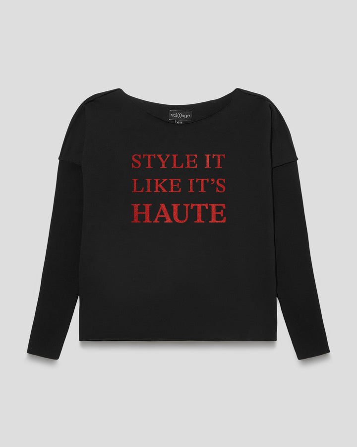 STYLE IT LIKE IT'S HAUTE  relaxed smart-shirt