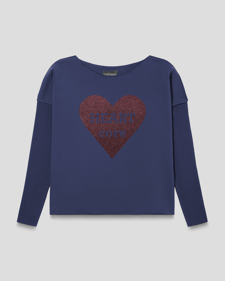 HEART core relaxed smart-shirt