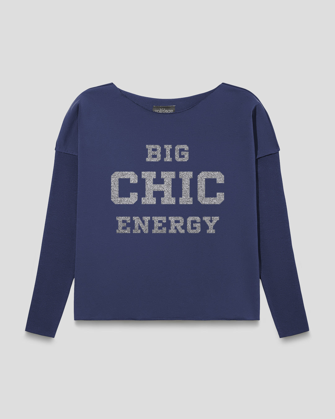 BIG CHIC ENERGY relaxed smart-shirt