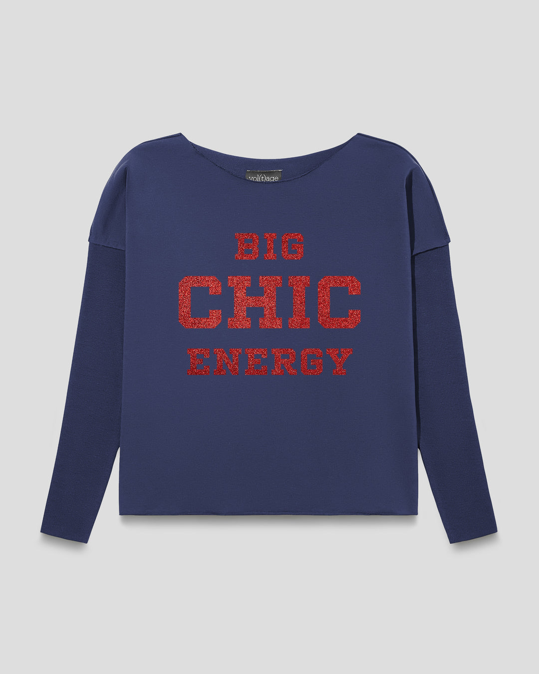 BIG CHIC ENERGY relaxed smart-shirt