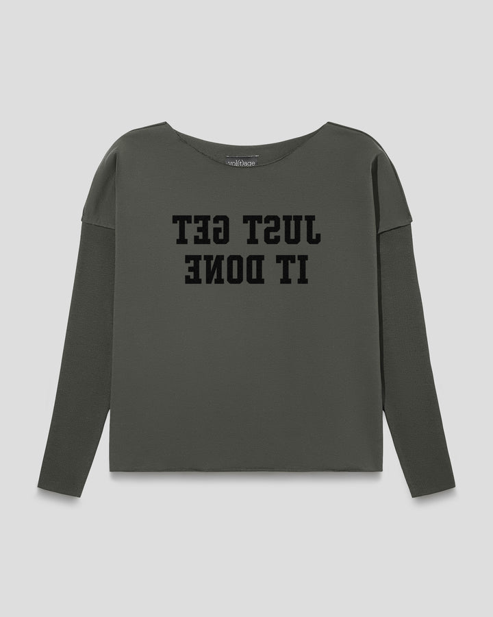 Just get it done relaxed smart-shirt