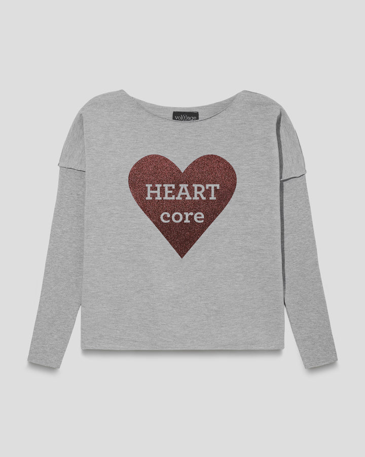 HEART core relaxed smart-shirt