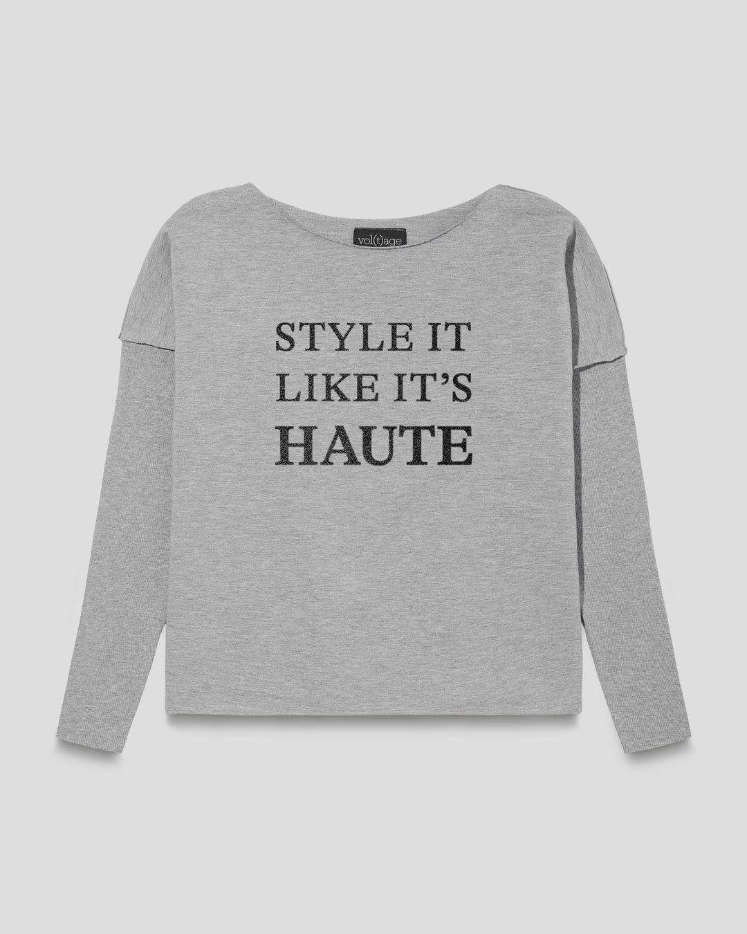 STYLE IT LIKE IT'S HAUTE relaxed smart-shirt