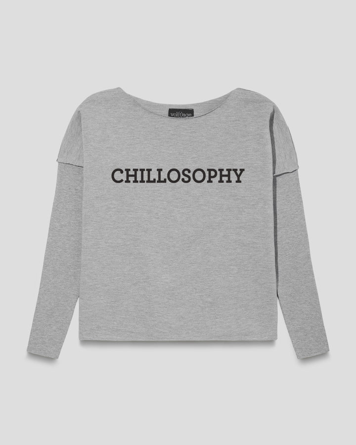 CHILLOSOPHY relaxed smart-shirt