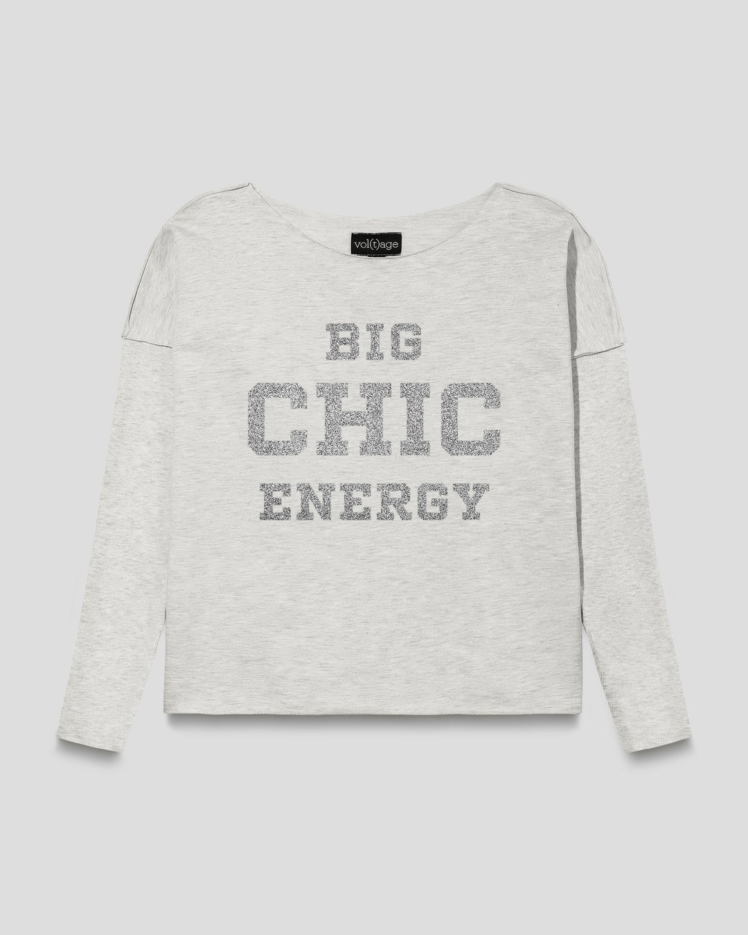 BIG CHIC ENERGY relaxed smart-shirt
