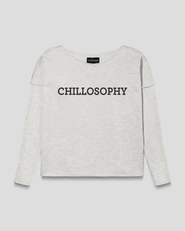 CHILLOSOPHY relaxed smart-shirt