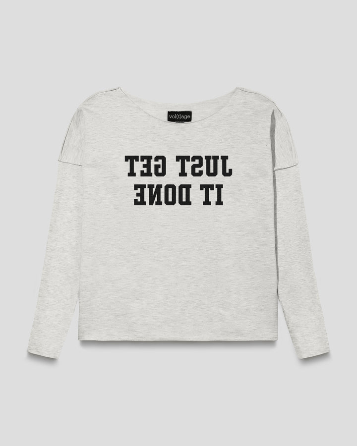 Just get it done relaxed smart-shirt