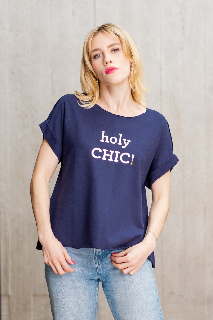 HOLY CHIC! relaxed smart-tee