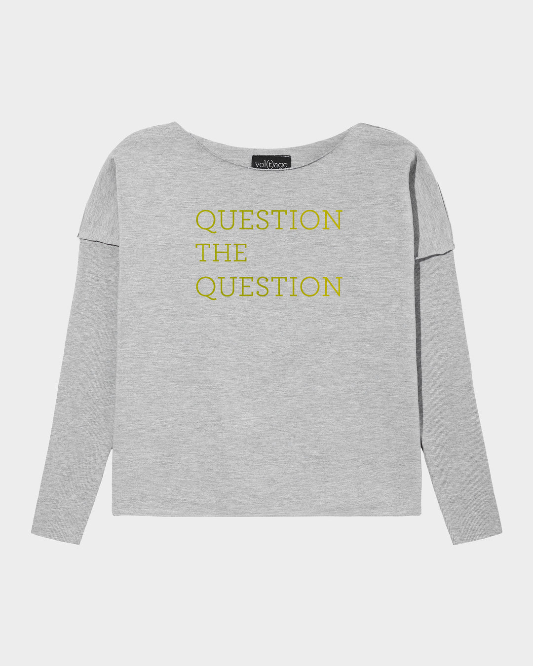 QUESTION THE QUESTION relaxed smart-shirt