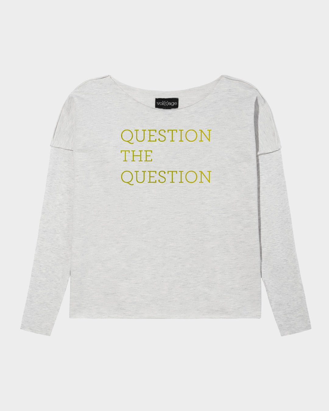 QUESTION THE QUESTION relaxed smart-shirt