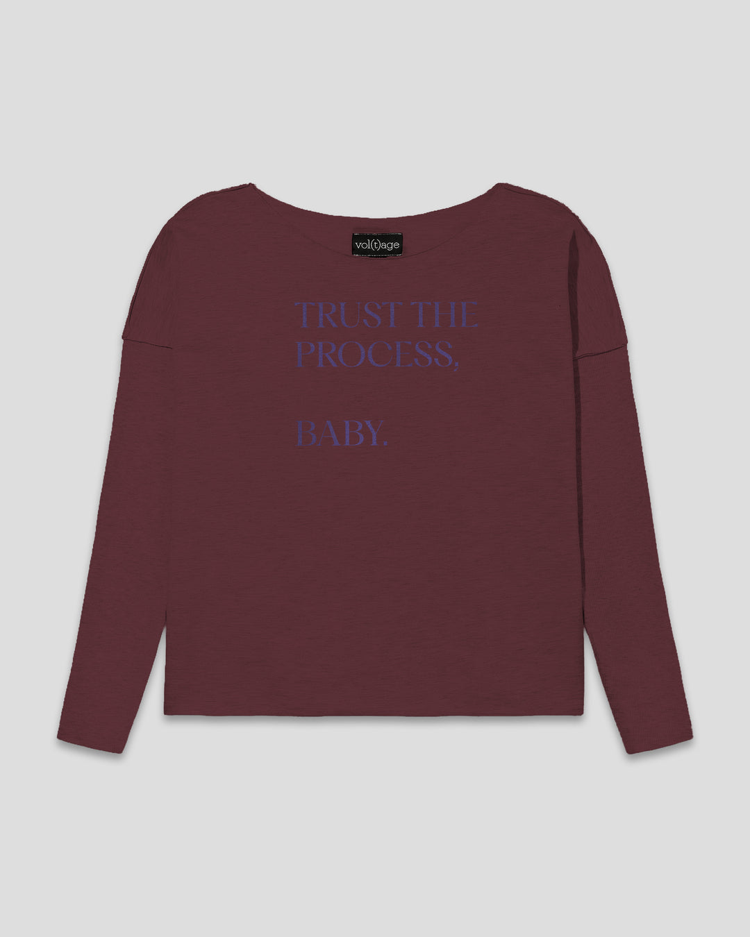 Trust The Process, Baby. relaxed smart-shirt